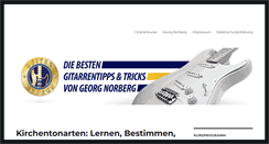 Desktop Screenshot of guitargeorge.de